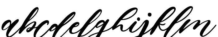 Balmaz Script Regular Font LOWERCASE