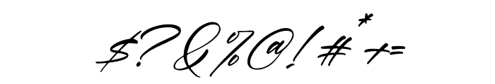 Balmyne Hetegra Italic Font OTHER CHARS