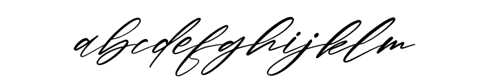 Balmyne Hetegra Italic Font LOWERCASE