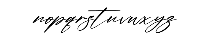Balmyne Hetegra Italic Font LOWERCASE