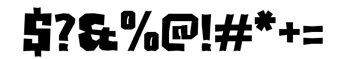 Balode-Regular Font OTHER CHARS