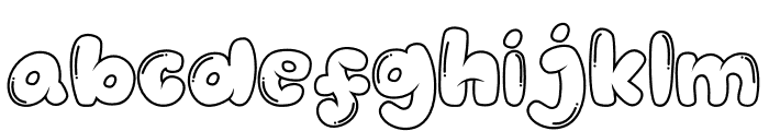 Balonku-Regular Font LOWERCASE
