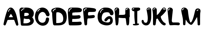 Balonplup Regular Font LOWERCASE