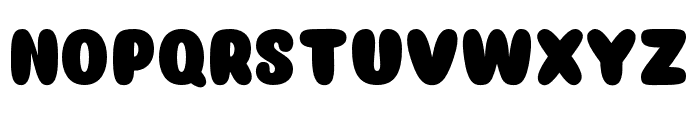 BaloonEveryday-Regular Font UPPERCASE