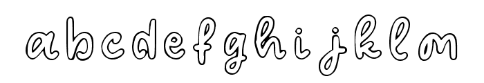 Baloonn Regular Font LOWERCASE