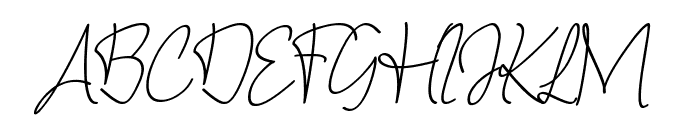Baltigo Script Regular Font UPPERCASE