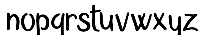Balton Stencil Regular Font LOWERCASE