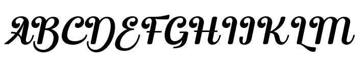 Balurie Regular Font UPPERCASE