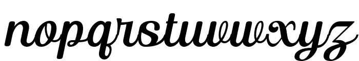 Balurie Regular Font LOWERCASE