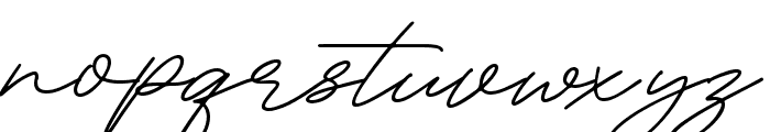 Bambang Signature vol 2.0 Font LOWERCASE