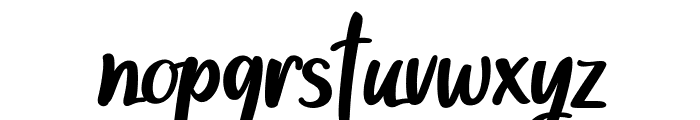 Bamboo Flute Font LOWERCASE