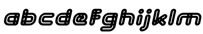 Bamboo Shoot Bold Italic Font LOWERCASE