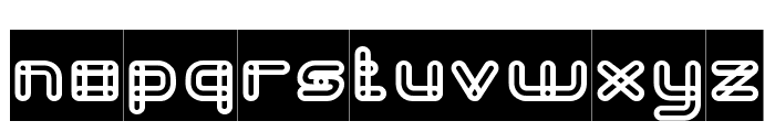 Bamboo Shoot-Inverse Font LOWERCASE