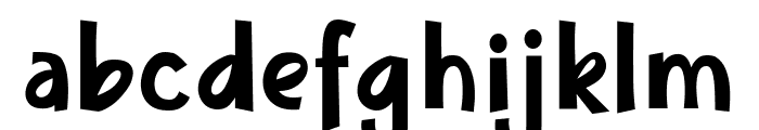 Banana Country Font LOWERCASE