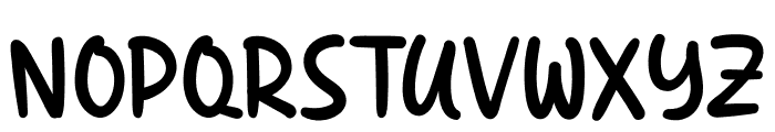 Banana Latte Font UPPERCASE