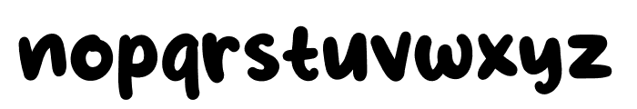 Banana Latte Font LOWERCASE