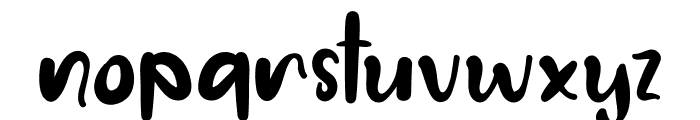 BananaVanilla Font LOWERCASE