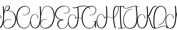 Band Font UPPERCASE