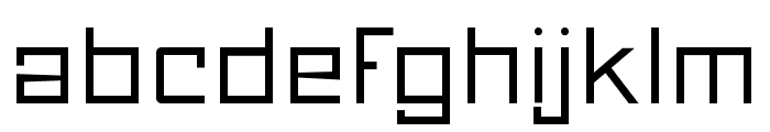 Banda-Regular Font LOWERCASE