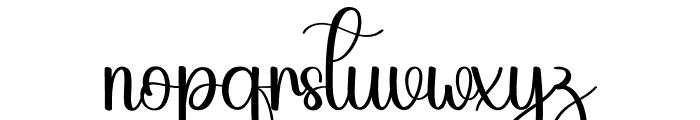 Band Font LOWERCASE