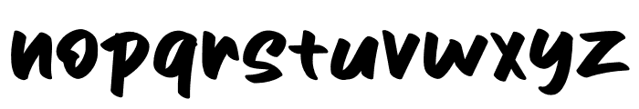 Bandono Font LOWERCASE