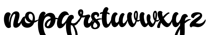 Bandusi Regular Font LOWERCASE