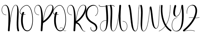 Banefit Font UPPERCASE