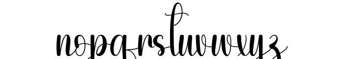 Banefit Font LOWERCASE