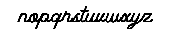 Banesten Font LOWERCASE