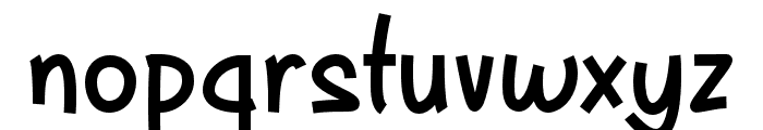 Bangau-Regular Font LOWERCASE