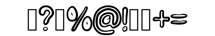 Bangil Regular Font OTHER CHARS