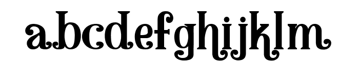 Bangli Font Font LOWERCASE