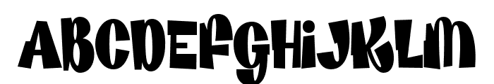 Bango Tango Regular Font UPPERCASE