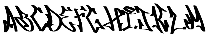 Bankai Street Font LOWERCASE