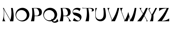 Bansai Font LOWERCASE