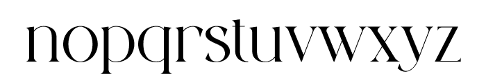 Bansley Font LOWERCASE