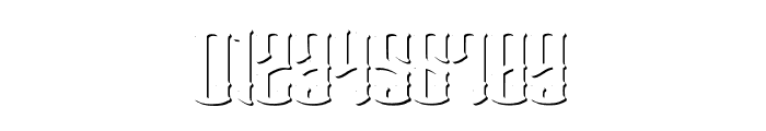 Barakah-Drop-Shadow Font OTHER CHARS