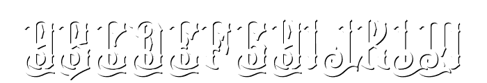 Barakah-Drop-Shadow Font UPPERCASE