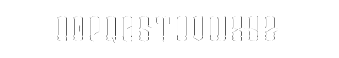 Barakah-Inner-Shadow Font LOWERCASE