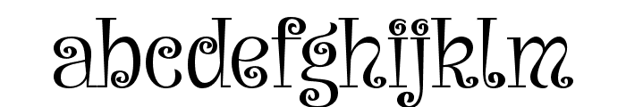 Barangrep Regular Font LOWERCASE