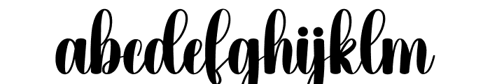 Barbie Birthday Font LOWERCASE