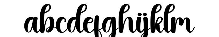 Barbie  Boho Font LOWERCASE