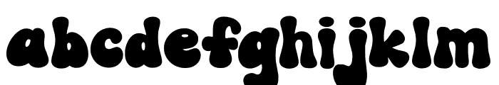 Barbie Groovy Font LOWERCASE