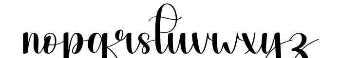 Barbie Santa Font LOWERCASE
