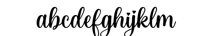 Barbie Script Regular Font LOWERCASE