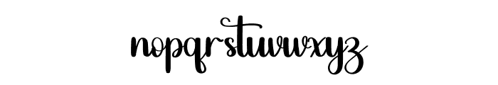Barbie Traveling Font LOWERCASE