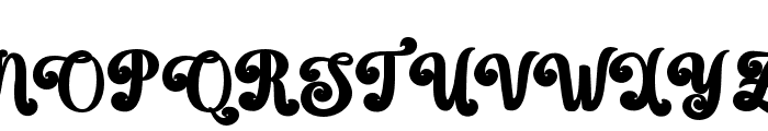 BarbieVintageBold18 Font UPPERCASE