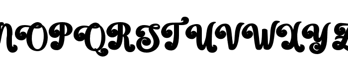BarbieVintageBold21 Font UPPERCASE