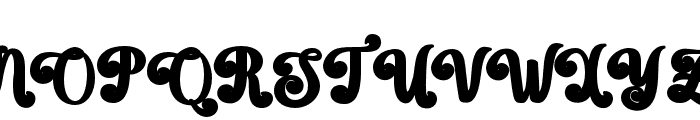 BarbieVintageBold27 Font UPPERCASE