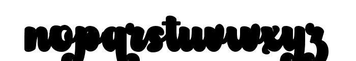 BarbieVintageBold27 Font LOWERCASE